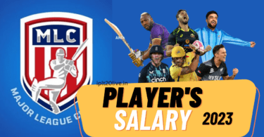 Major league cricket Player's Salary 2023 MLC