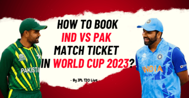 How to book India vs Pakistan Tickets in World Cup 2023
