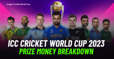 ICC Cricket world cup 2023 Prize money breakdown