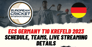 ECS Germany T10 Krefeld 2023 Schedule, Teams, Live Streaming Details