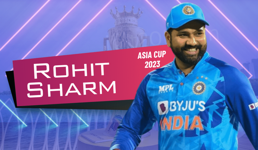 
Rohit Sharma captain of Indian team in Asia Cup 2023