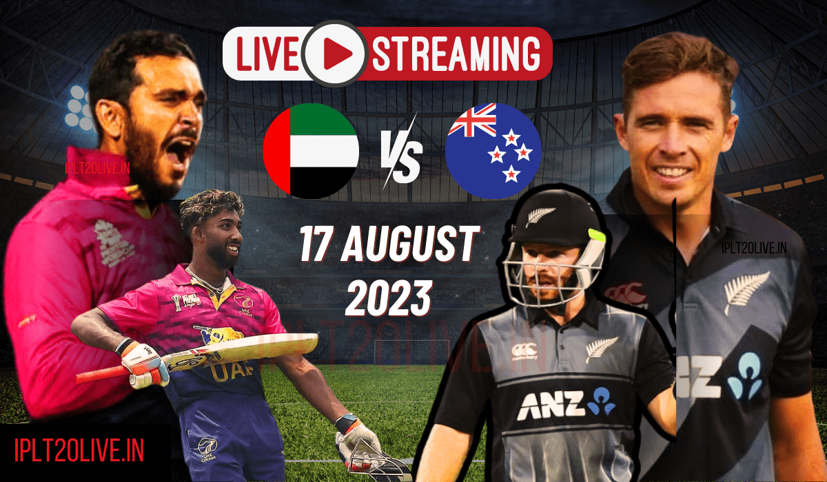 UAE vs New Zealand T20I 2023: Squad, Schedule, Live Streaming