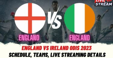 England vs Ireland ODIs 2023 Schedule, Squad, H2H & Live Streaming