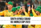 ODI World Cup 2023: South Africa Squad Announced | Full Squad List