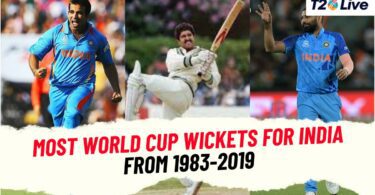 Most World Cup Wickets For India