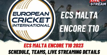 ECS Malta Encore T10 2023 Schedule, Teams, Live Streaming Details