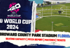 Broward county park Stadium Florida, Seating Capacity, Pitch Report - T20 World Cup 2024