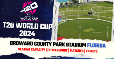 Broward county park Stadium Florida, Seating Capacity, Pitch Report - T20 World Cup 2024